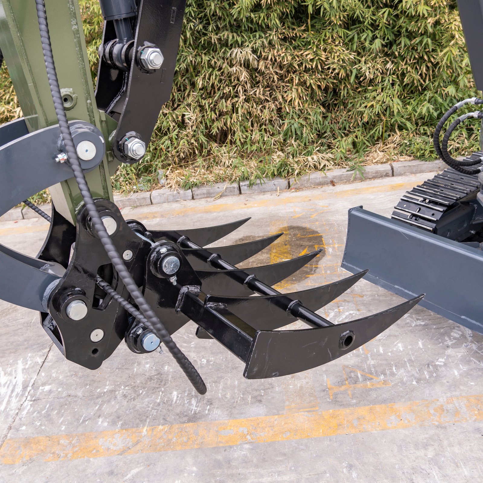 Excavator Root Rake | Heavy-Duty Land Clearing & Brush Rake Attachment – image 3